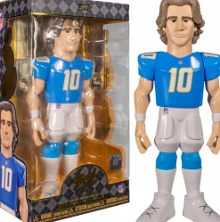 NFL Football - Justin Herbert Los Angeles Chargers 12" Gold Premium Vinyl Figure