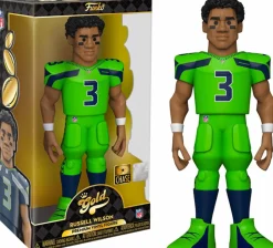 NFL Football - Russell Wilson Seattle Seahawks 12" Gold Premium Vinyl Figure