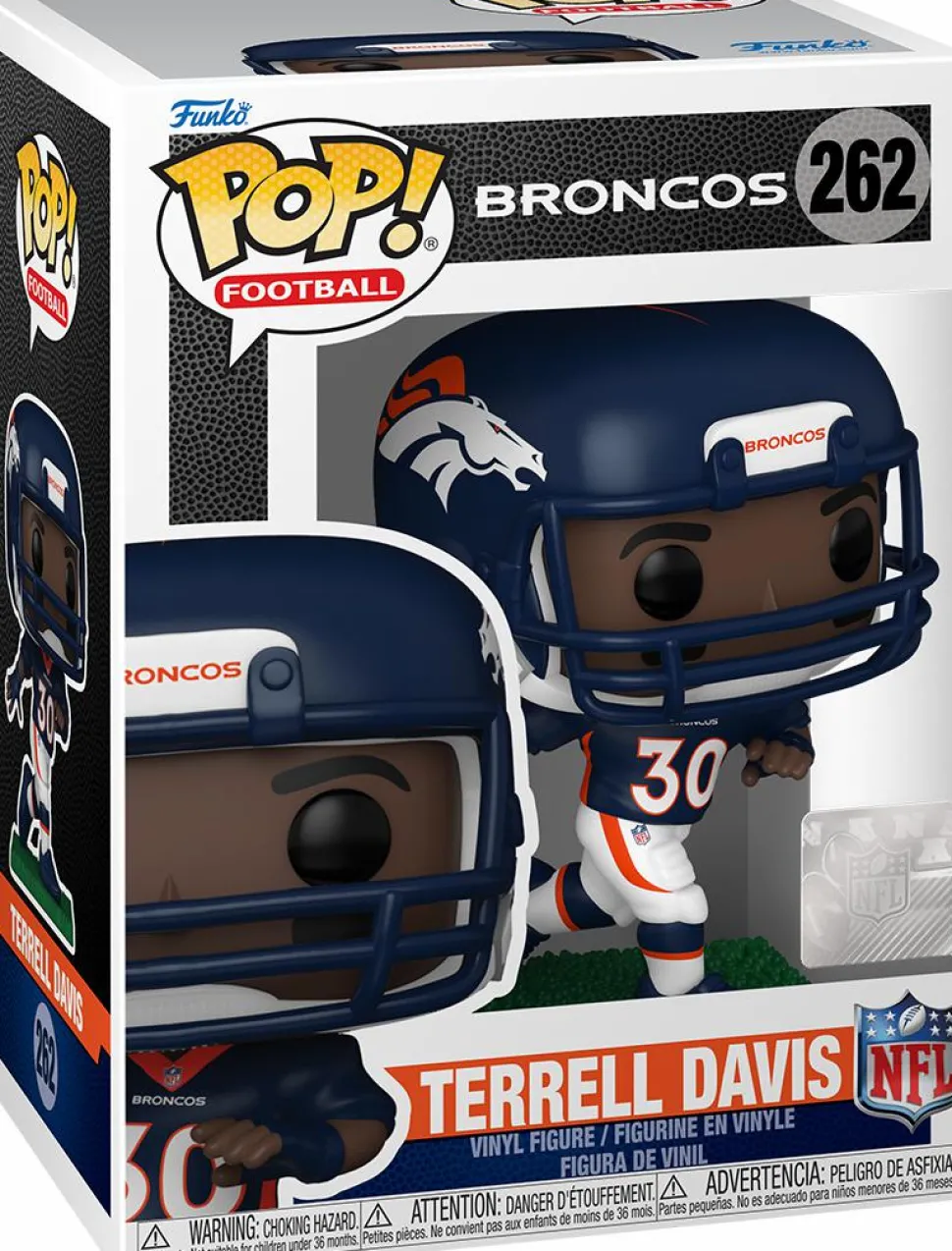 NFL Football - Terrell Davis Denver Broncos Pop! Vinyl Figures