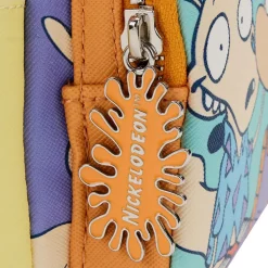 Nickelodeon - Nick 90s Color Block 10” Faux Leather Mini Backpack