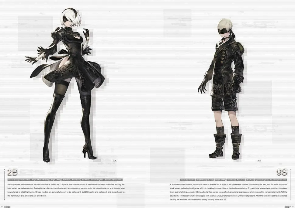 NieR: Automata - World Guide Volume 01 Hardcover Book