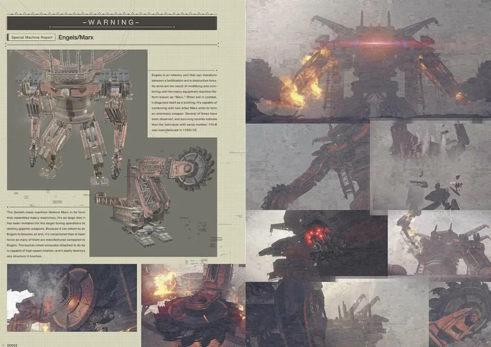 NieR: Automata - World Guide Volume 01 Hardcover Book