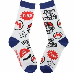 Nintendo - Super Mario Bros. Icon Crew Socks (One Size)