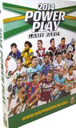 NRL Rugby League - 2014 Power Play Card Album