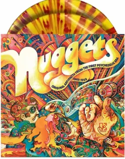 Nuggets - Original Artyfacts from the First Psychedelic Era 1965-1968 2xLP Vinyl Record (Psychedelic Splatter Coloured Vinyl)