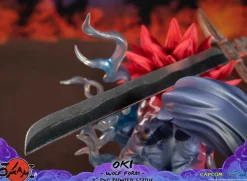 Okami - Oki Wolf Form 9” PVC Statue