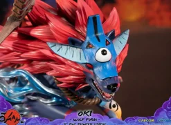 Okami - Oki Wolf Form 9” PVC Statue