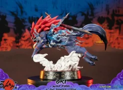 Okami - Oki Wolf Form 9” PVC Statue