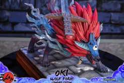 Okami - Oki Wolf Form 14” Statue