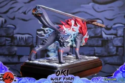 Okami - Oki Wolf Form 14” Statue