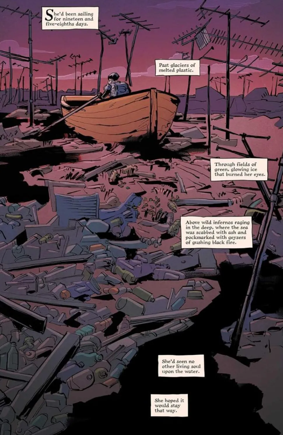 Once Upon a Time at the End of the World - Book One Love in the Wasteland Trade Paperback Book