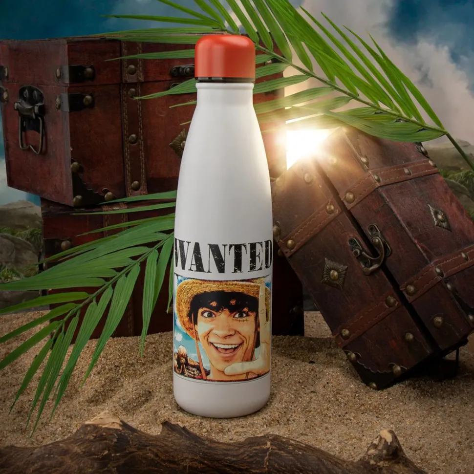 One Piece (2023) - Wanted Poster Luffy Stainless Steel Insulated Water Bottle