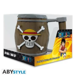 One Piece - Barrel 3D Sculpted Ceramic Mug