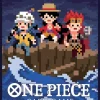 One Piece - Card Game The Three Captains 8-Bit Dots Standard Deck Protector Sleeves (70 Count)