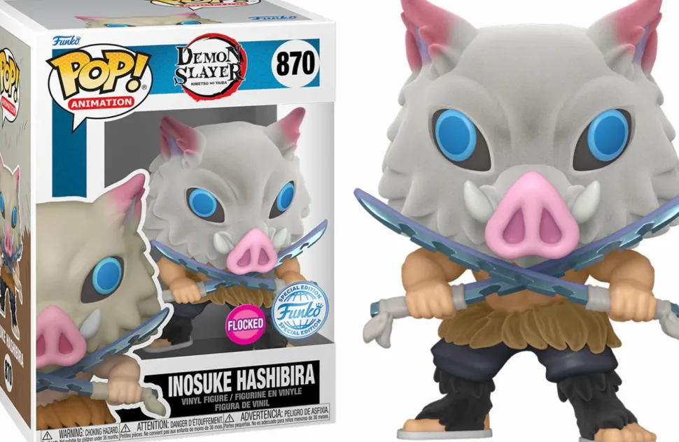 One Piece & Demon Slayer Pop! Vinyl 3-Shot - Armored Chopper, Tanjuro & Inosuke Pop! Vinyl Bundle