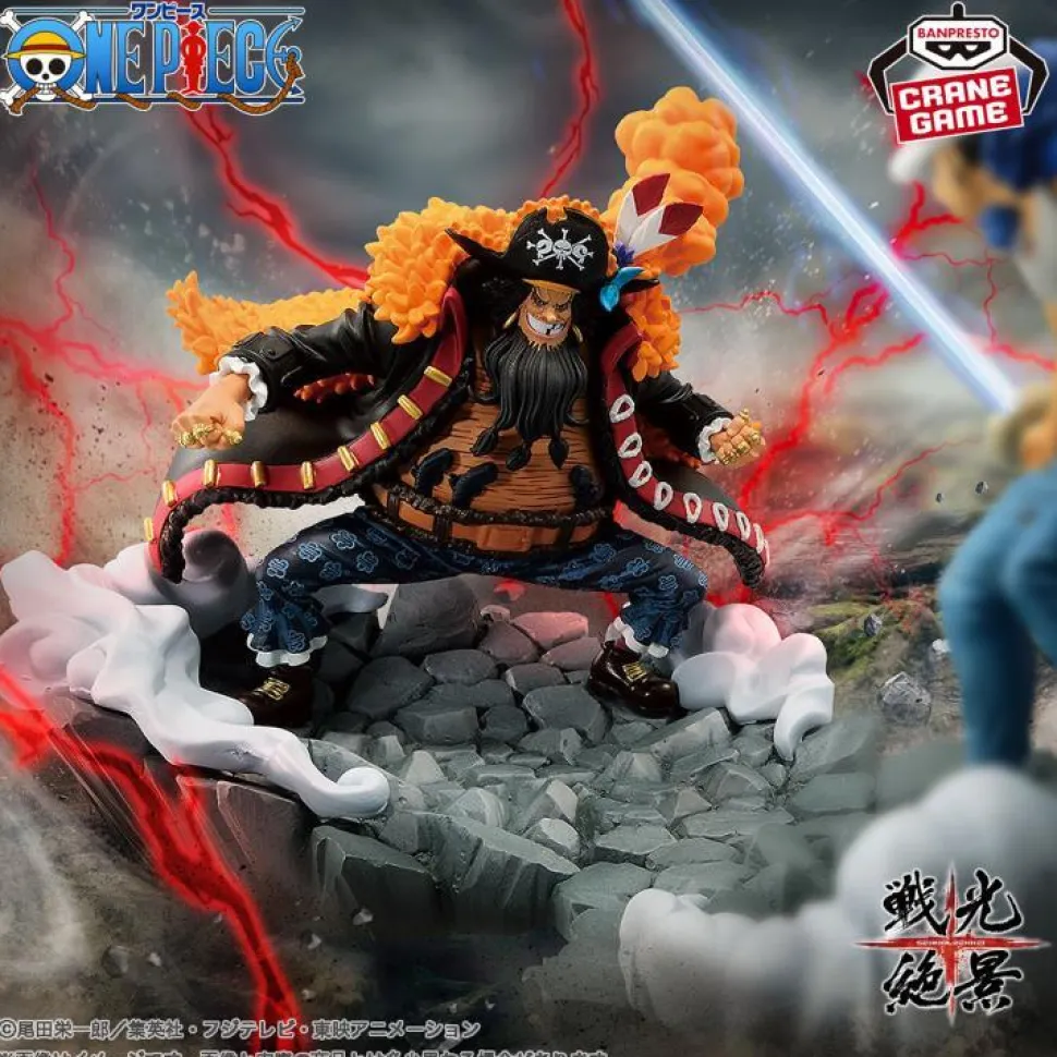 One Piece - Marshall D. Teach Senkozekkei 3" PVC Statue