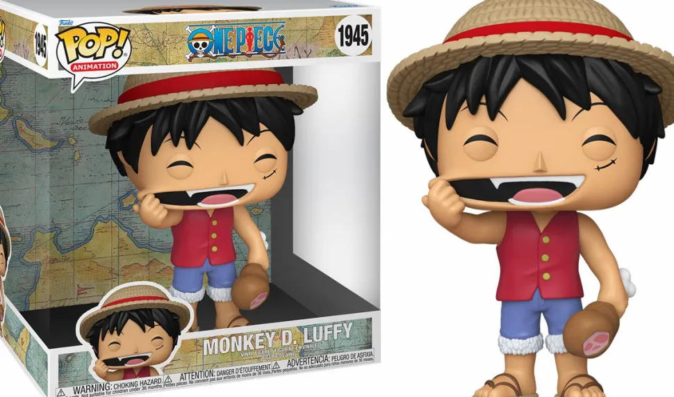 One Piece - Monkey D. Luffy 10" Jumbo Pop! Vinyl Figure