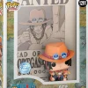 One Piece - Portgas D. Ace Wanted Poster Pop! Cover Vinyl Figure