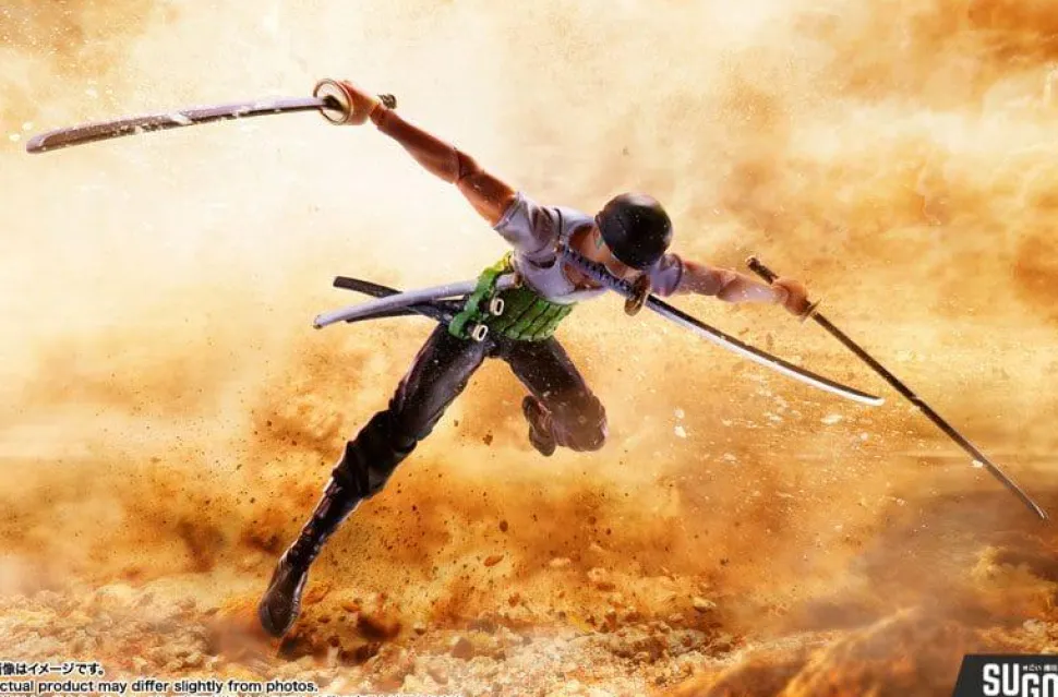 One Piece - Roronoa Zoro (Romance Dawn) S.H.Figuarts 6" Action Figure