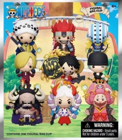 One Piece - Series 05 3D Figural Foam Bag Clip Blind Bag (Display of 24)