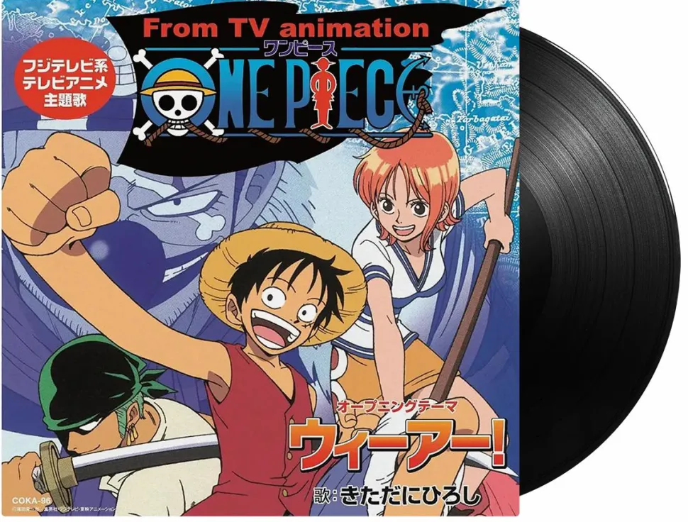 One Piece - We Are! Opening Theme 7" Single Vinyl Record