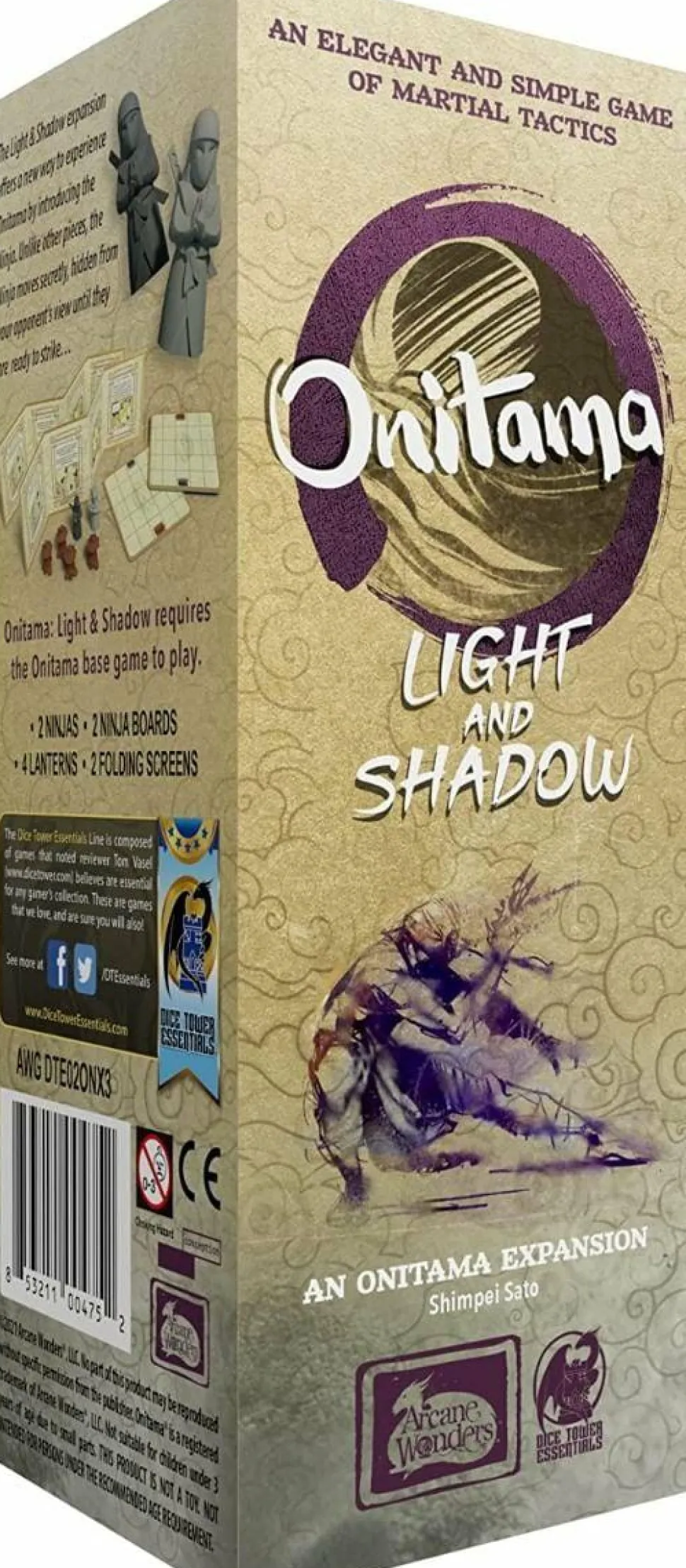 Onitama - Light & Shadow Board Game