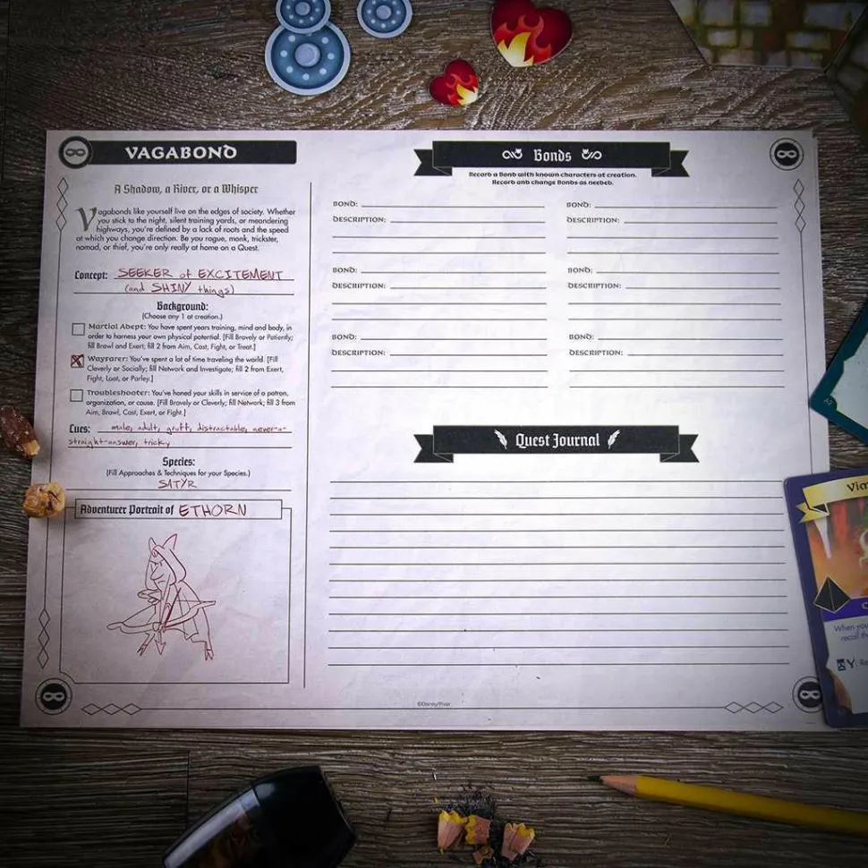 Onward (2020) - Quests of Yore Barley’s Edition Role Playing Adventure Board Game
