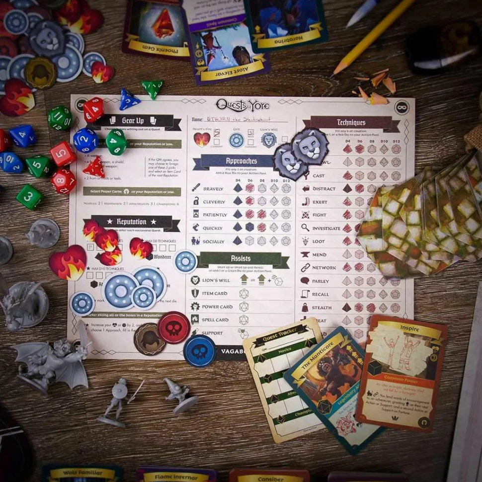 Onward (2020) - Quests of Yore Barley’s Edition Role Playing Adventure Board Game