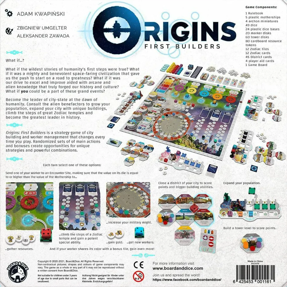Origins First Builders - Board Game