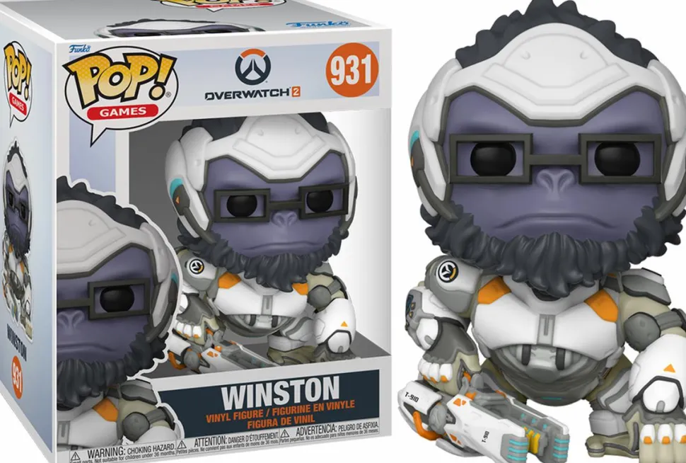 Overwatch 2 - Winston Super Sized 6" Pop! Vinyl Figure