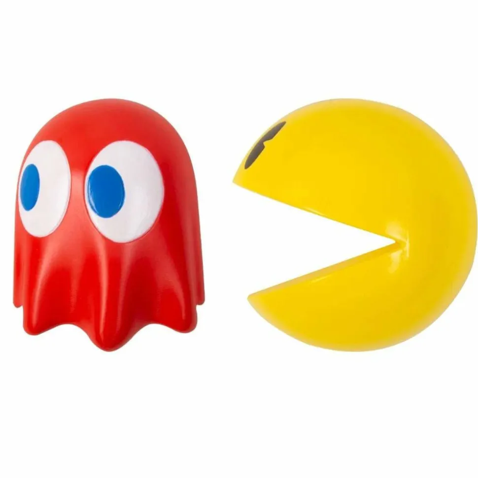 Pac-Man - Pac-Man & Blinky Comic Ons Vinyl Wall Decal Stickers
