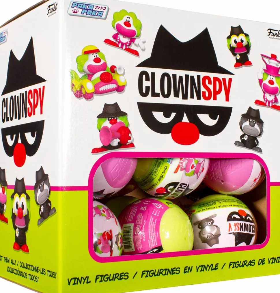 Paka Paka - Spy Clowns Blind Box Vinyl Figure (Display of 18)