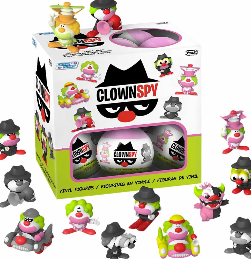 Paka Paka - Spy Clowns Blind Box Vinyl Figure (Display of 18)
