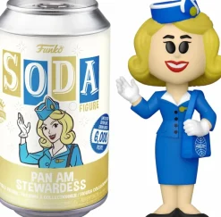 Pan Am - Stewardess Vinyl SODA Figure in Collector Can (International Edition)