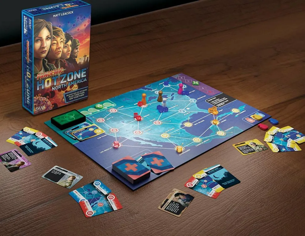 Pandemic - Hot Zone North America Board Game