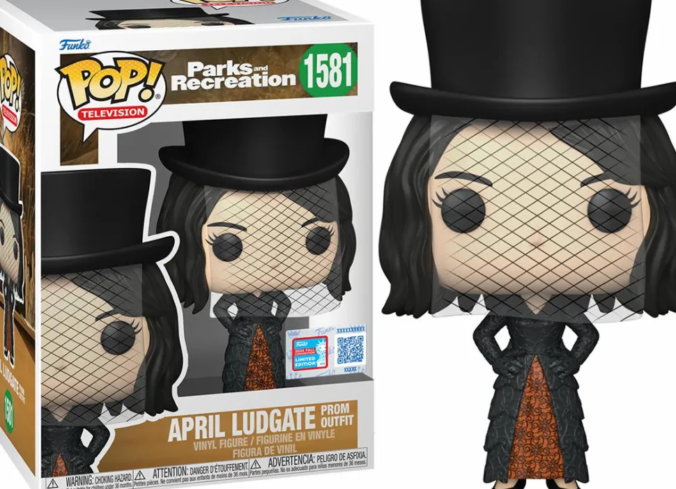 Parks & Recreation - April Ludgate in Prom Outfit Pop! Vinyl Figure (2024 Fall Convention Exclusive) (Popcultcha Exclusive)