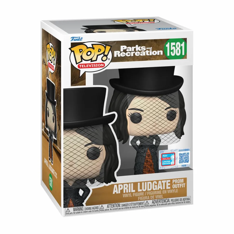 Parks & Recreation - April Ludgate in Prom Outfit Pop! Vinyl Figure (2024 Fall Convention Exclusive) (Popcultcha Exclusive)