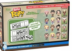 Parks & Recreation - Leslie the Riveter, Hunter Ron, Janet Snakehole & Mystery Bitty Pop! Vinyl Figure 4-Pack