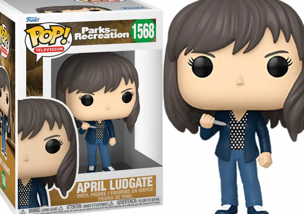 Parks and Recreation - April Ludgate with Scissors 15th Anniversary Pop! Vinyl Figure