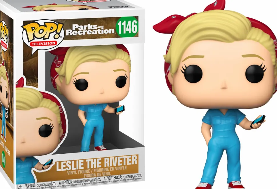 Parks and Recreation - Leslie the Riveter Pop! Vinyl Figure