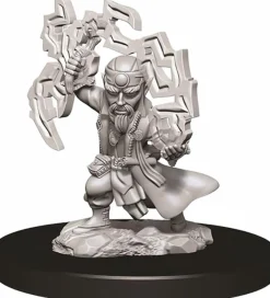 Pathfinder Battles - Male Gnome Sorcerer Deep Cuts Unpainted Miniature Figure 2-Pack
