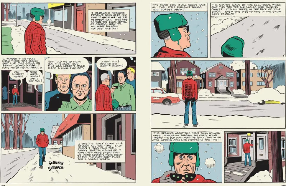 Patience by Daniel Clowes Hardcover Book