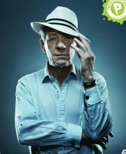 Patrick Hoelck - Sir Ian McKellen Fine Art Print