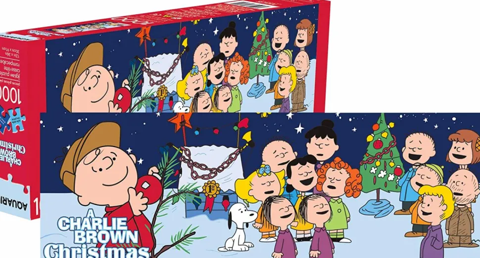 Peanuts - Charlie Brown Christmas 1000 Piece Slim Jigsaw Puzzle