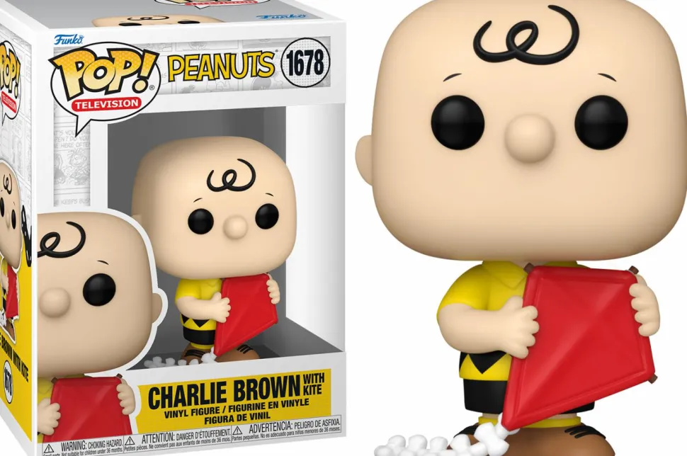 Peanuts - Charlie Brown with Kite Pop! Vinyl Figure