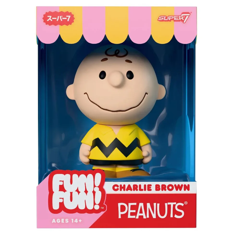 Peanuts - Charlie Brown (Yellow Shirt) FUN! FUN! 5" Vinyl Figure (Wave 1)