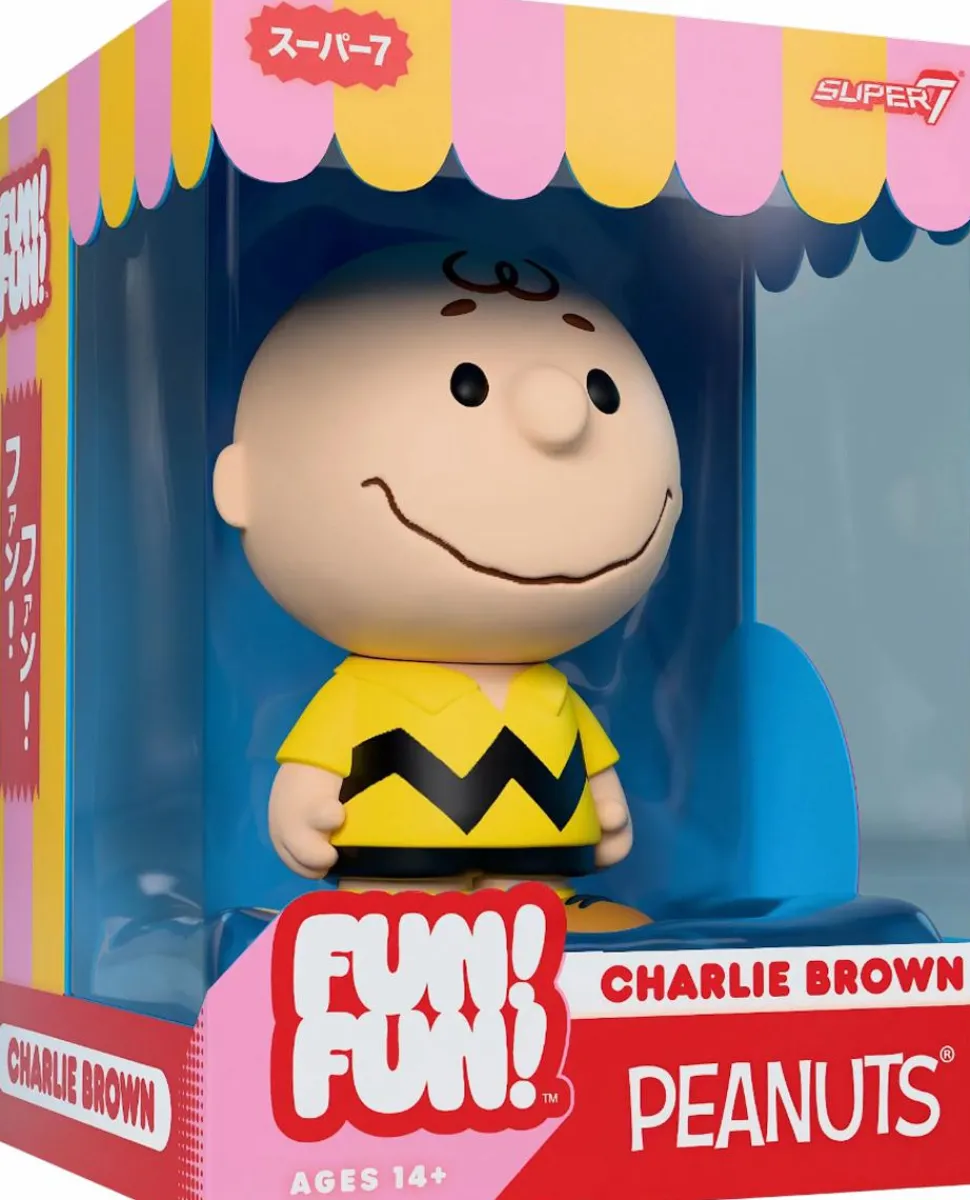 Peanuts - Charlie Brown (Yellow Shirt) FUN! FUN! 5" Vinyl Figure (Wave 1)