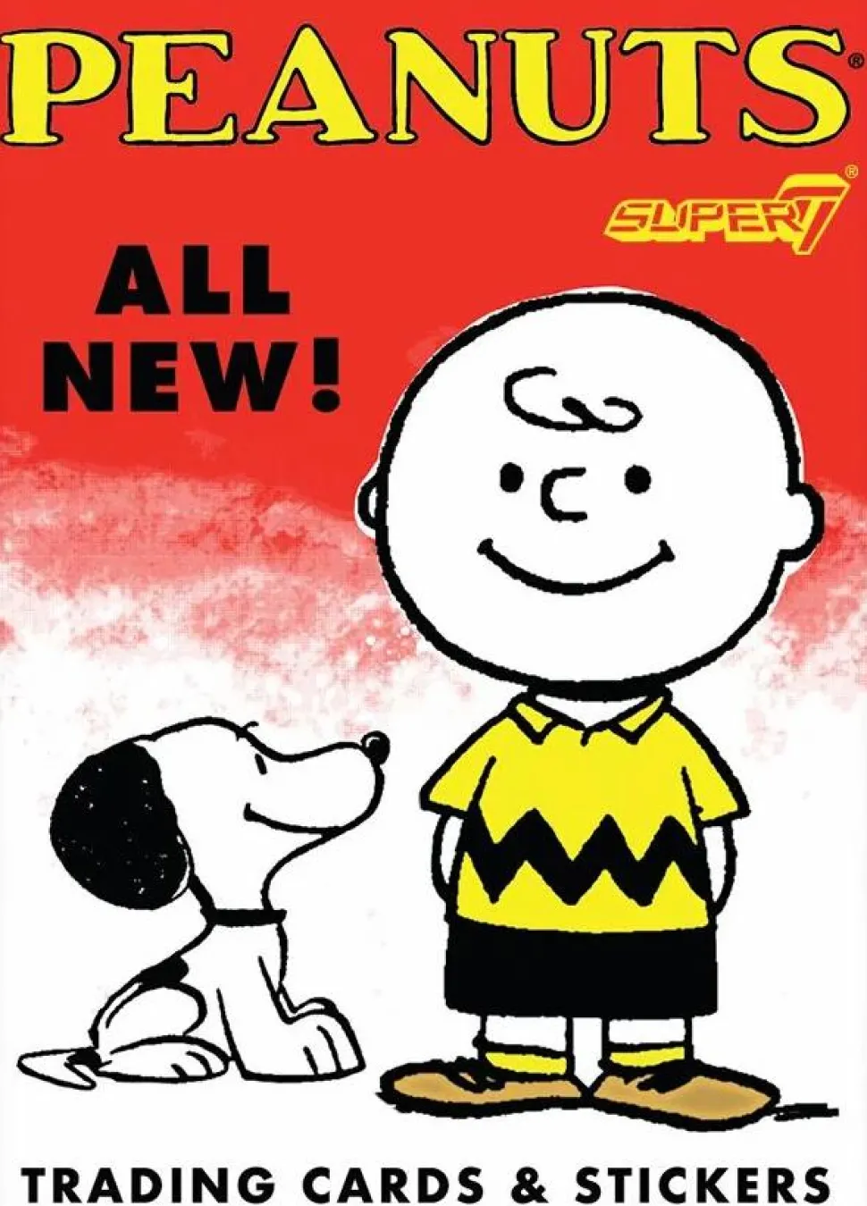 Peanuts - Peanuts Wax Pack (Super7 Exclusive Colorway) Trading Cards Box (Display of 24)