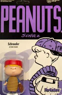 Peanuts - Schroeder in Catcher’s Gear ReAction 3.75” Action Figure
