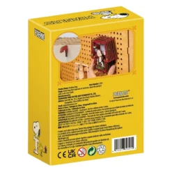 Peanuts - Snoopy Healing Hug Wooden Theater Wooden Construction Set (24 Pieces)